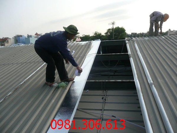 kinh nghiệm chống nóng mái tôn 1